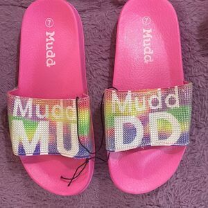 MUDd Pink Rainbow 🌈 Slides